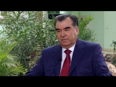 euronews interview - President Emomali Rahmon: There is no short-cut to dem