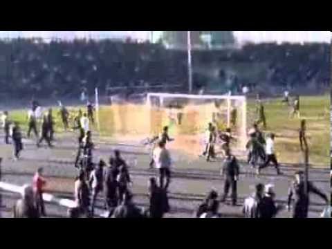 Football Fight and Pitch Invasion   Tajikistan Premier League