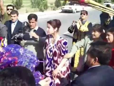 Leila Forouhar in Tajikistan