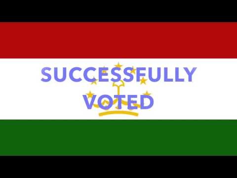 VOTE FOR TAJIKISTAN