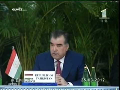 International Nowruz Festival, Dushanbe Tajikistan President Rahmon and Ham
