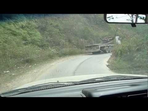 Dusty Drive in Timor-Leste