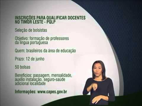 Programa seleciona bolsistas para lecionar lÃ­ngua portuguesa no Timor Lest