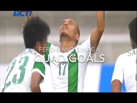 Quad Goals - Ferdinand Sinaga [Asian Games] Indonesia Vs Timor Leste 7 - 0