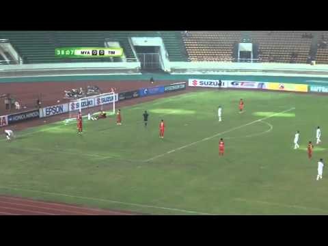 MYANMAR VS TIMOR LESTE (0-0) AFF SUZUKI CUP 2014 QUALIFICATION