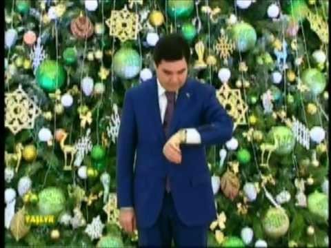 Turkmen president's New Year speech -- 2013