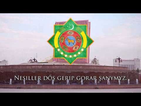 National Anthem of Turkmenistan ['97-'08 Lyrics] - \GaraÅŸsyz Bitarap TÃ¼rk