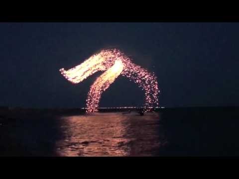 Spectacular Kites With Super LED Lights and fireworks