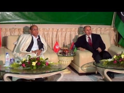 New Tunisia President on state visit to Libya
