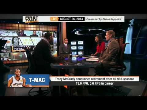 VIDEO - McGrady Retires From NBA