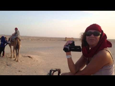 Cammellata nel deserto del Sahara