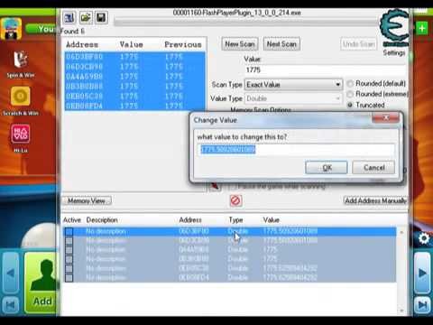 8 ball pool hack money with cheat engine 6.3