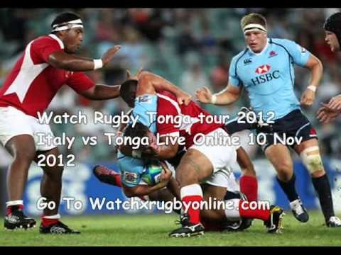 Watch Rugby Match Italy vs Tonga 15:00 local