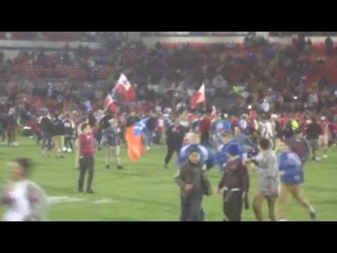 Tonga VS Samoa 2013 crazy fans