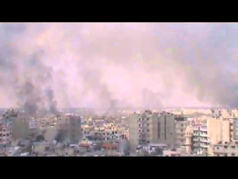 Syria #4  Khaldiya Clashes Rage as Desperate Dictator Tries to Destroy Defi