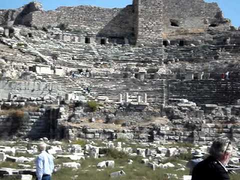 smaller Coliseum in Ephesus Turkey