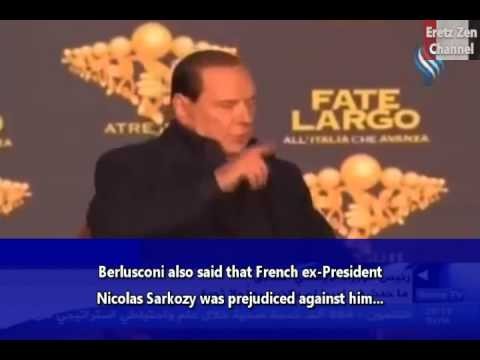 Berlusconi Admits Libya's Revolution was Manufactured & Driven by Sarkozy's