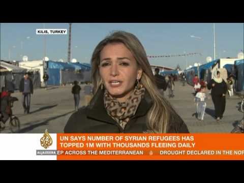 Number of Syrian refugees crosses million mark