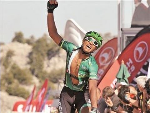 Natnael Berhane [ERI] fastest climber on Tour of Turkey's mountainous third