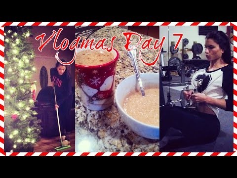 NEW WINTER MORNING ROUTINE & CLEANING + MY BACK WORKOUT!! (VLOGMAS DAY7)