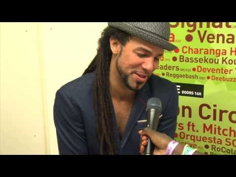 Crazy Vibez - Interview Kes The Band at AfroLatino 2014