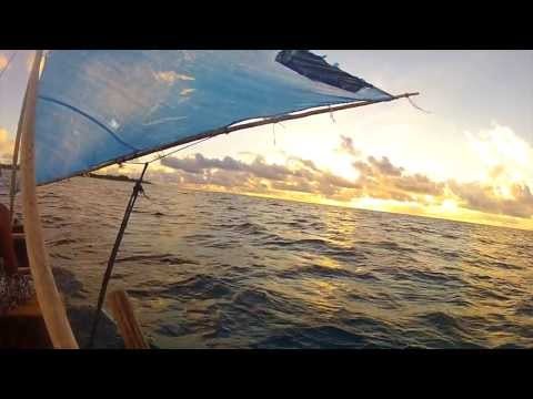 Sailing in Tuvalu