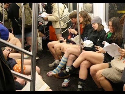 Improv Everywhere - No Pants Subway Ride 2009