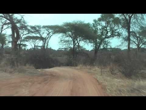 Tanzania Roads - Roads in remote Tanzania are very often gravel