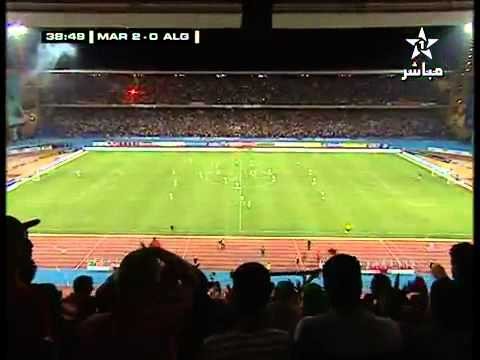 Maroc VS AlgÃ©rie 4 - 0 Marrakech le 04/06/2011