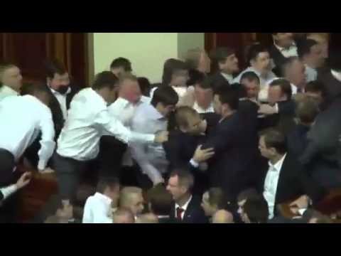 Ukraine Parliament Fight 12_12_2012.mp4