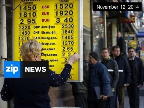 Ukraine Currency Plunges As Ceasefire Fears Grow - Nov 12