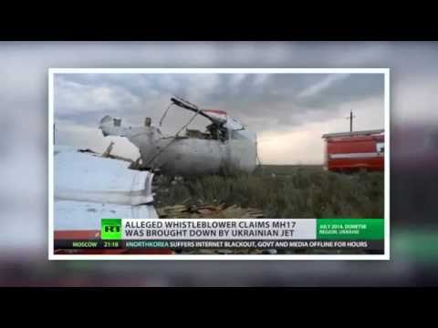 MH17 SHOT DOWN by UKRAINE Su 25 Fighter Jet According to Witness / Whistleb