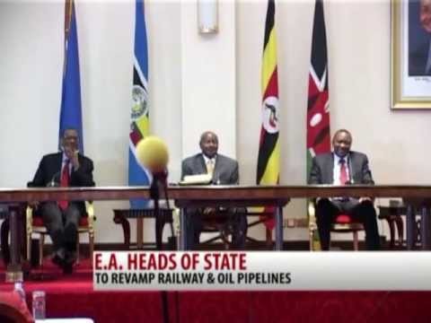 THREE EAC PRESIDENTS AGREE ON OIL PIPELINE