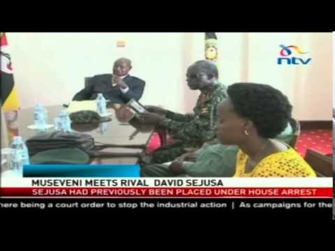 President Museveni meets his former spymaster General David Sejusa