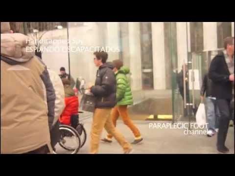 Spying Handicapped - Paraplegic New York