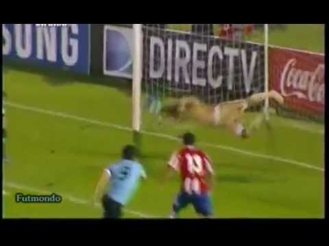 Gol de Luis Suarez - Uruguay vs Paraguay 1-1