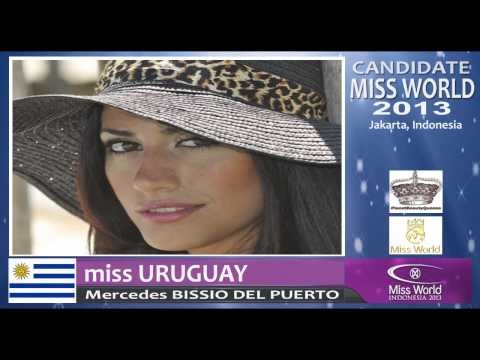 MISS URUGUAY Candidate Miss World 2013