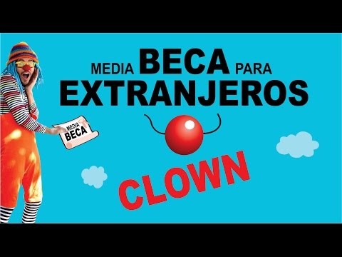 Taller de CLOWN 1/2 BECA para EXTRANJEROS - clown workshop scholarship - Es