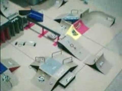 My tech deck skatepark and collection