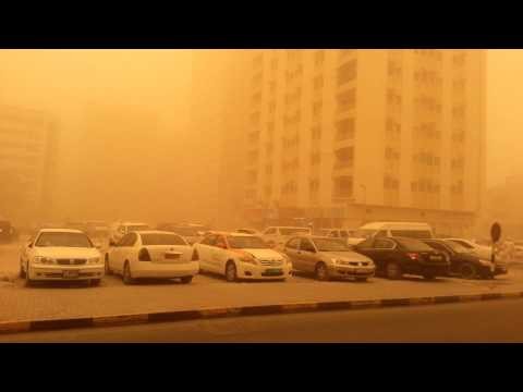 UAE dust storm 02/04/2015
