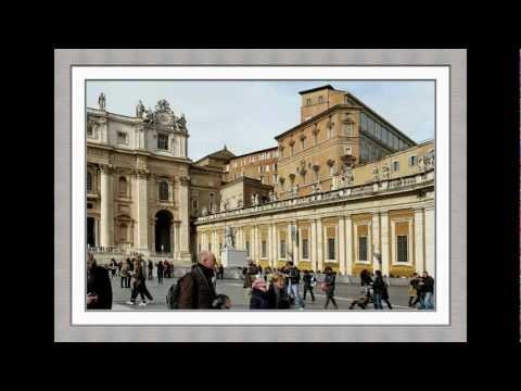 Impression of the Vatican Museum and the Piazza San Pietro