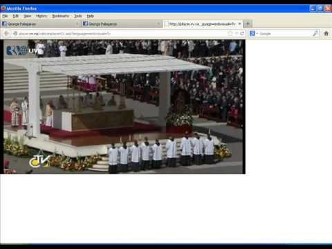 Pope Francis(Cardinal Jorge Mario Bergoglio)' Mass Enthronement