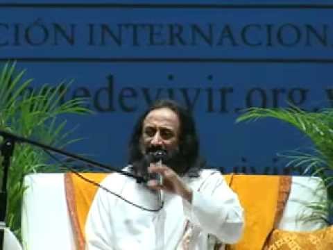 25 April 2012: Satsang with Sri Sri Ravi Shankar from Caracas, Venezuela