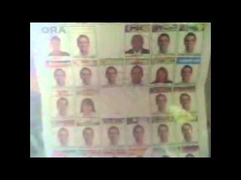Tarjeton Electoral 2012 - Venezuela - Instrucciones Basicas Parte 1