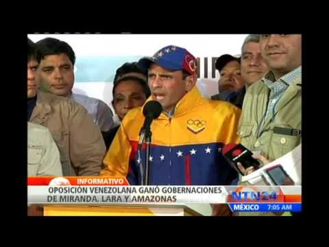PSUV arrasa en las elecciones regionales y Capriles logra retener Miranda