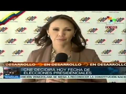 CNE de Venezuela se reÃºne para decidir fecha de elecciones