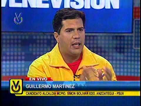 Entrevista VenevisiÃ³n: Guillermo MartÃ­nez