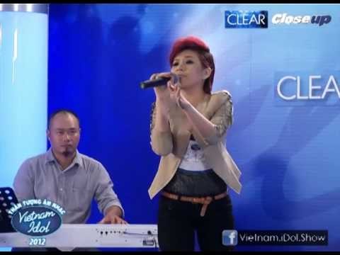 [Top 60 Vietnam Idol 2012] Tráº§n Huá»³nh Thanh TrÃºc - Giáº­n Anh