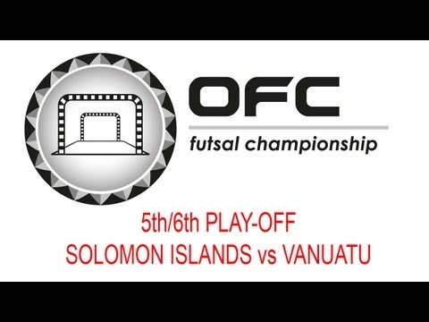 OFC FUTSAL 2013 / MATCH DAY 4 / SOLOMON ISLANDS vs VANUATU