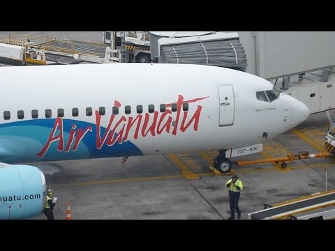 Air Vanuatu 737-800 New Zealand 2014